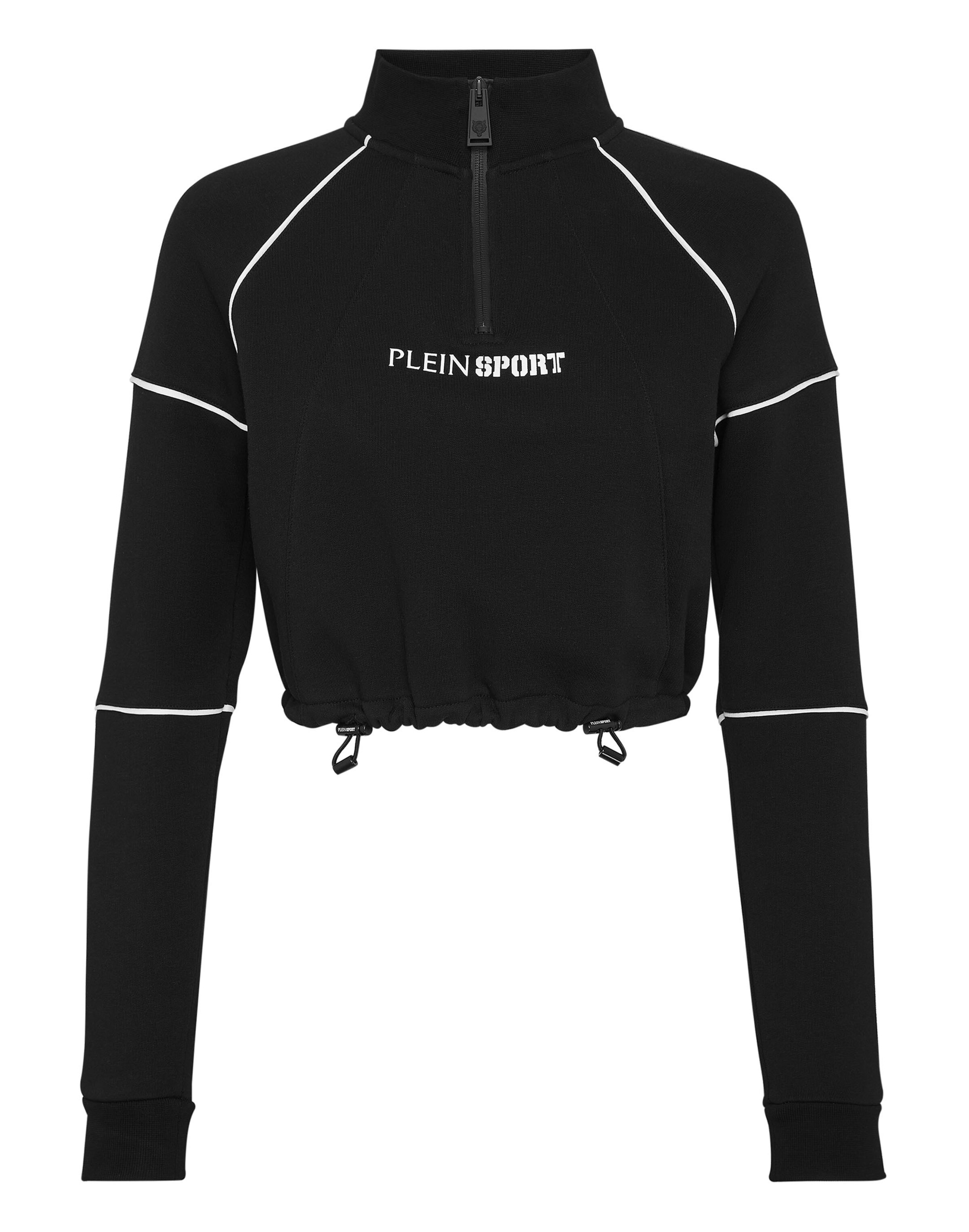 Plein Sport - Sudadera en negro: frente