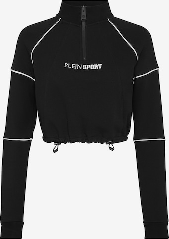 Felpa di Plein Sport in nero: frontale