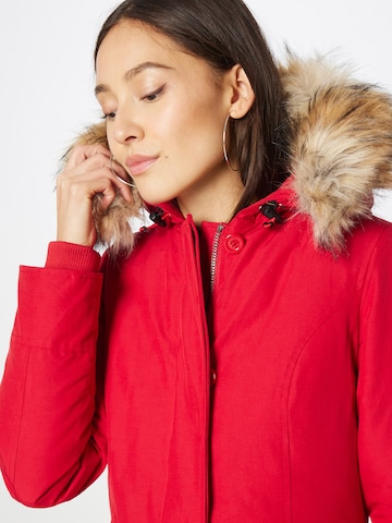 Canadian Classics - Casaco de inverno 'FUNDY BAY' em vermelho