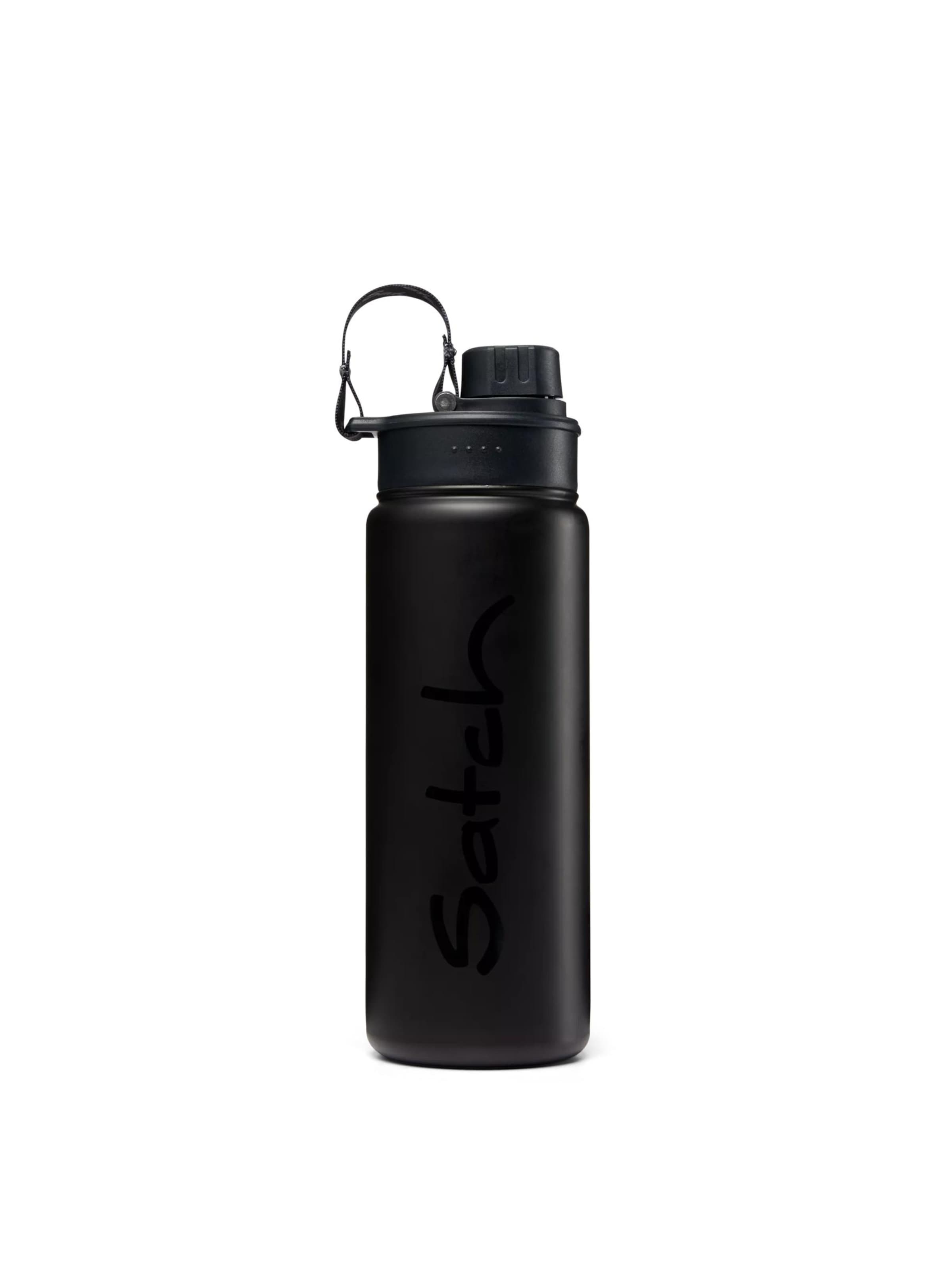 Satch Drinking Bottle 'Trinkflasche Trinkflasche' in Black: front