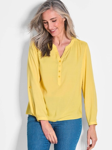 Goldner Blouse in Geel: voorkant