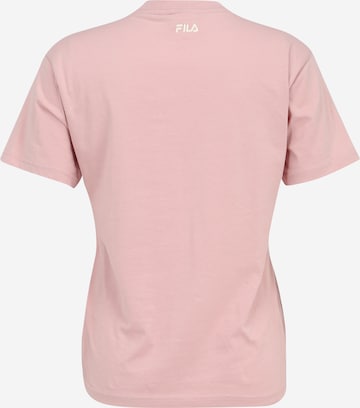 Maglietta 'BRENK' di FILA in rosa
