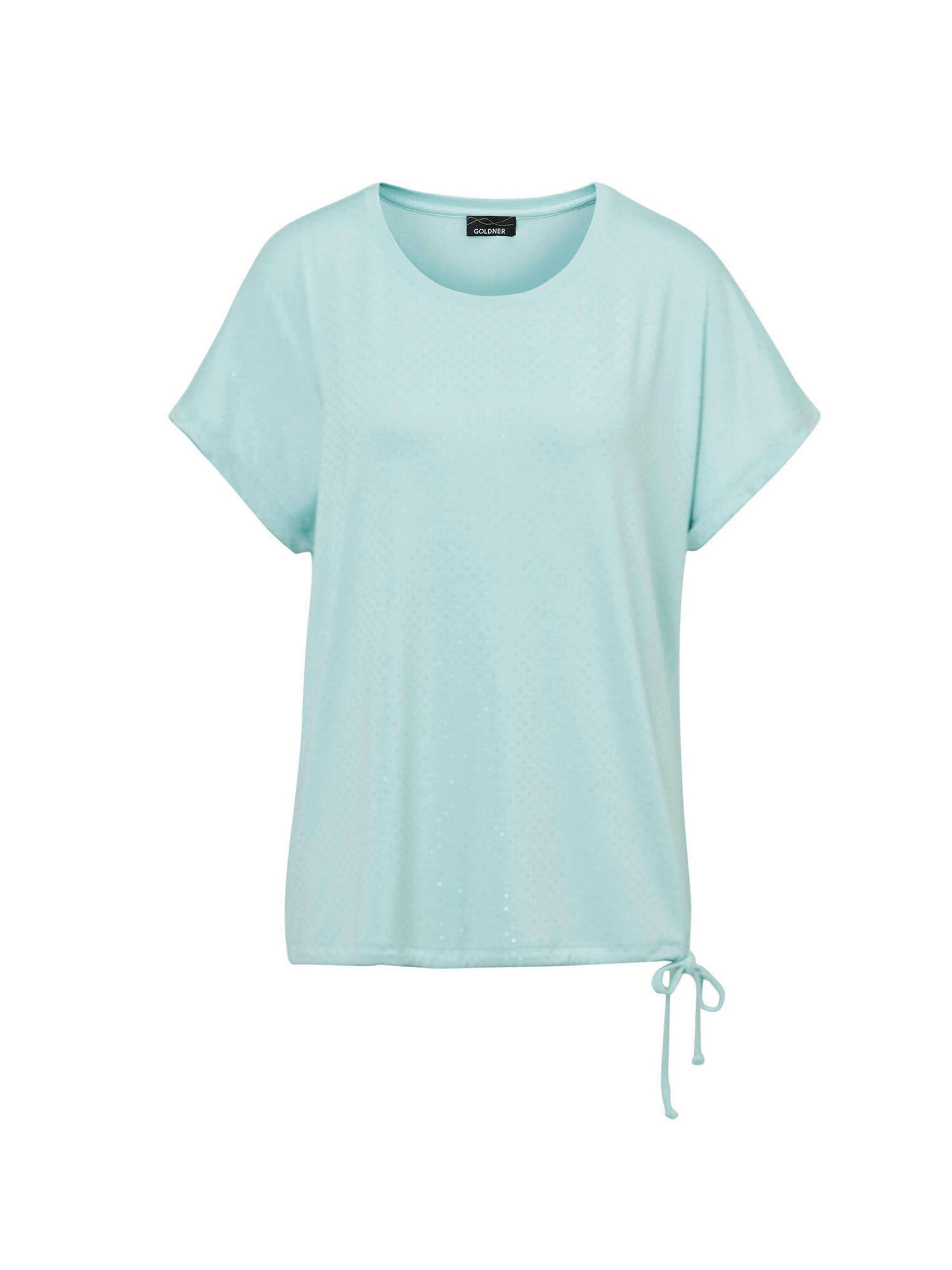 T-shirt Goldner en bleu : devant