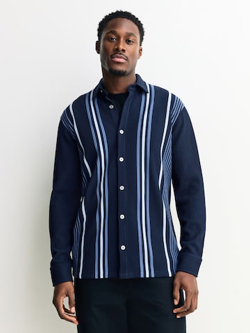 Coupe regular Chemise Next en bleu