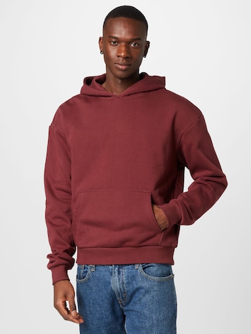 Urban Classics Sweatshirt in Rood: voorkant