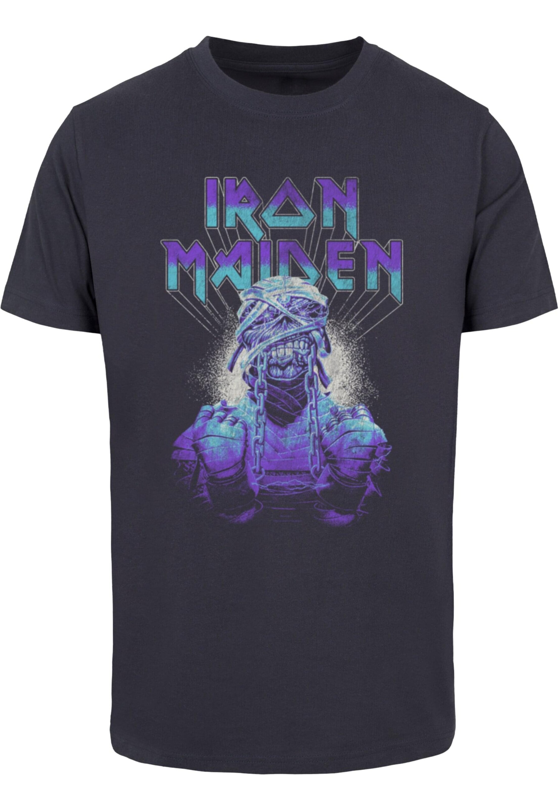 Merchcode Shirt in Blauw: voorkant