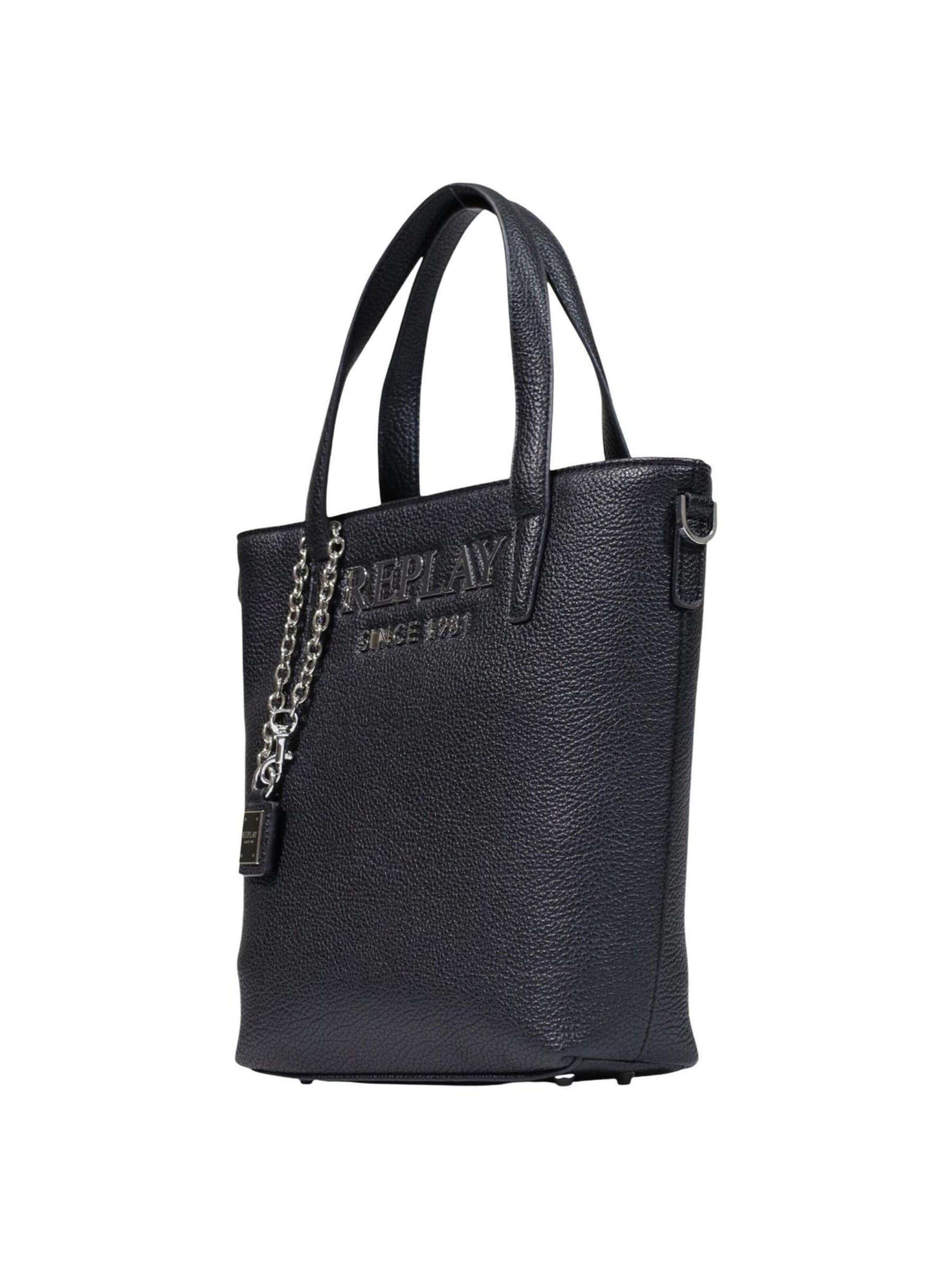 Borsa a spalla 'HAMMERED SYNTHETIC FW019V.000.A7243S' di REPLAY in nero