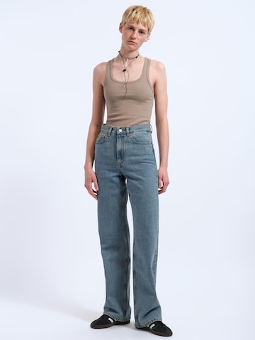 Dr. Denim Regular Jeans 'Echo High Straight'‌‌‌‌‌‌‌‌‌‌ in Blau