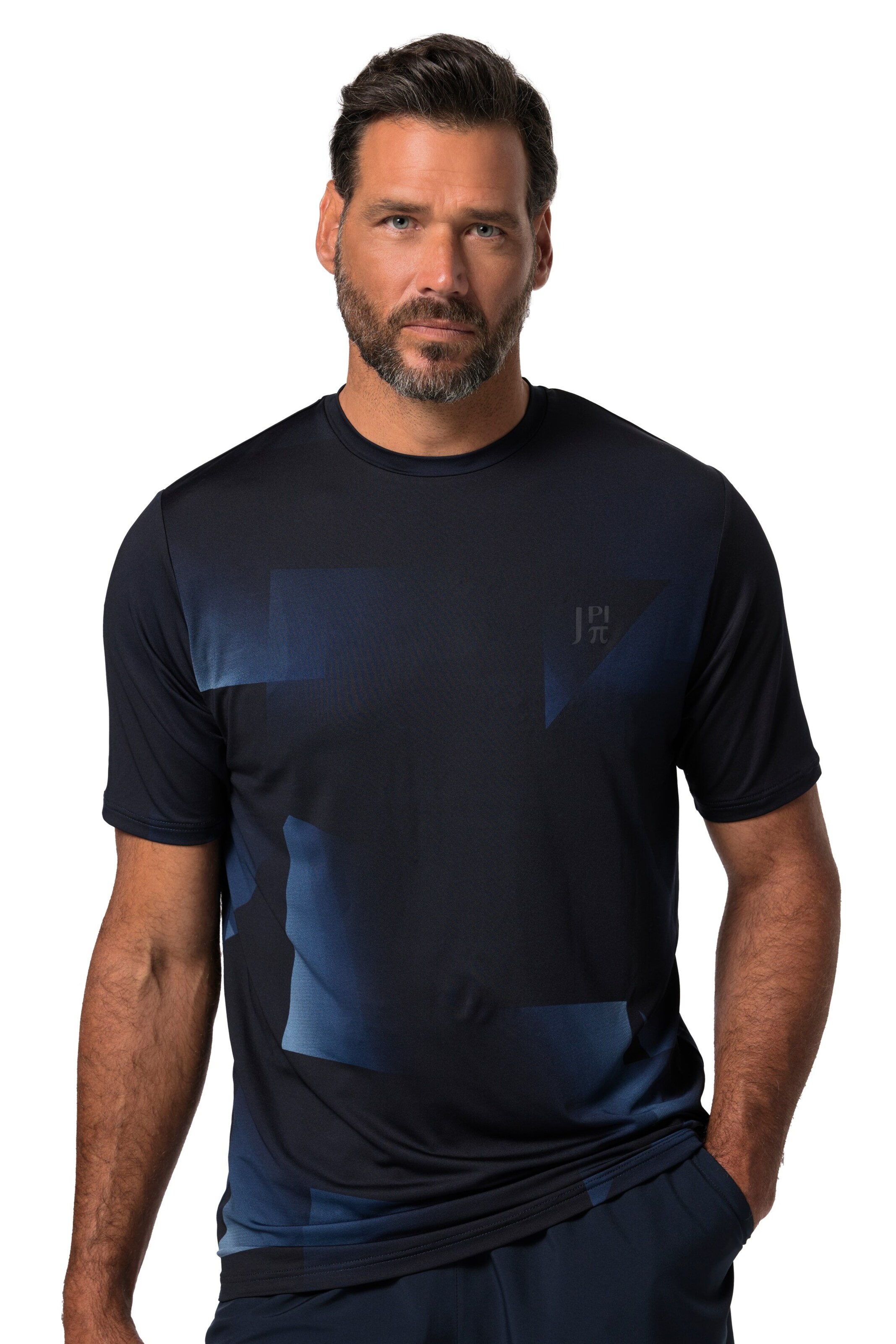 JAY-PI Shirt in Zwart: voorkant