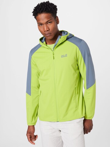 Veste outdoor 'Go Hike' JACK WOLFSKIN en vert : devant