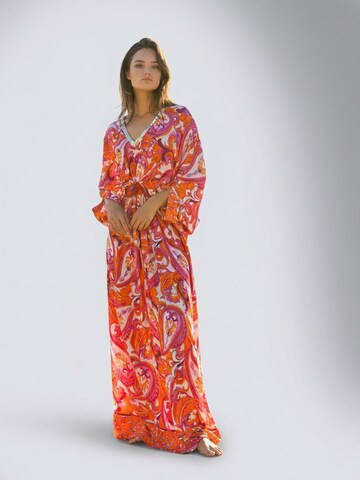 Miss June - Vestido 'Robe Longue Emmy' en rosa