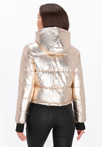 faina - Casaco de inverno em ouro