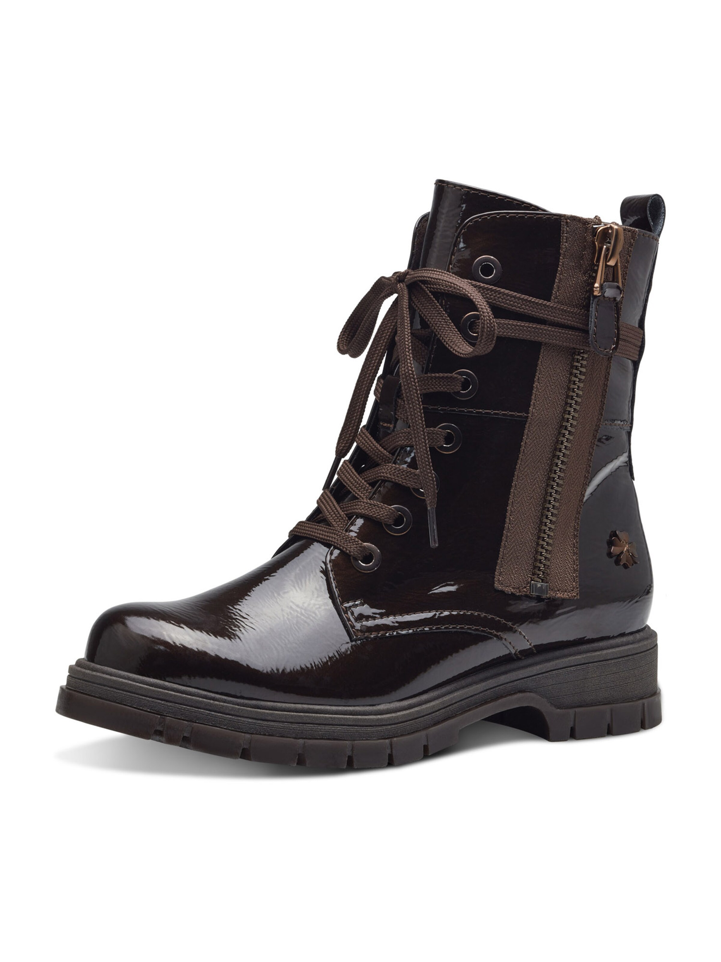 MARCO TOZZI by GUIDO MARIA KRETSCHMER Lace Up Ankle Boots in Dark