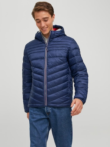 JACK & JONES Tussenjas 'Hero' in Blauw: voorkant