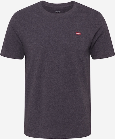 LEVI'S ® Shirt 'SS Original HM Tee' in anthrazit / rot / weiß, Produktansicht