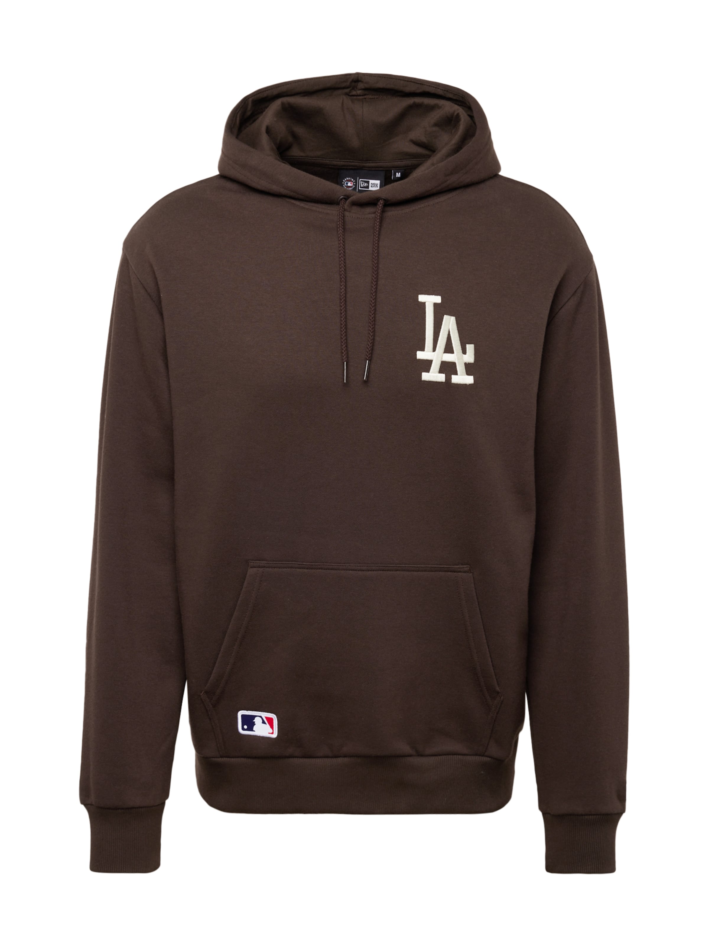 NEW ERA Sweatshirt 'League Essentials' in Dunkelbraun ABOUT YOU