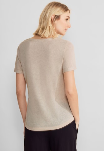 STREET ONE T-Shirt in Beige