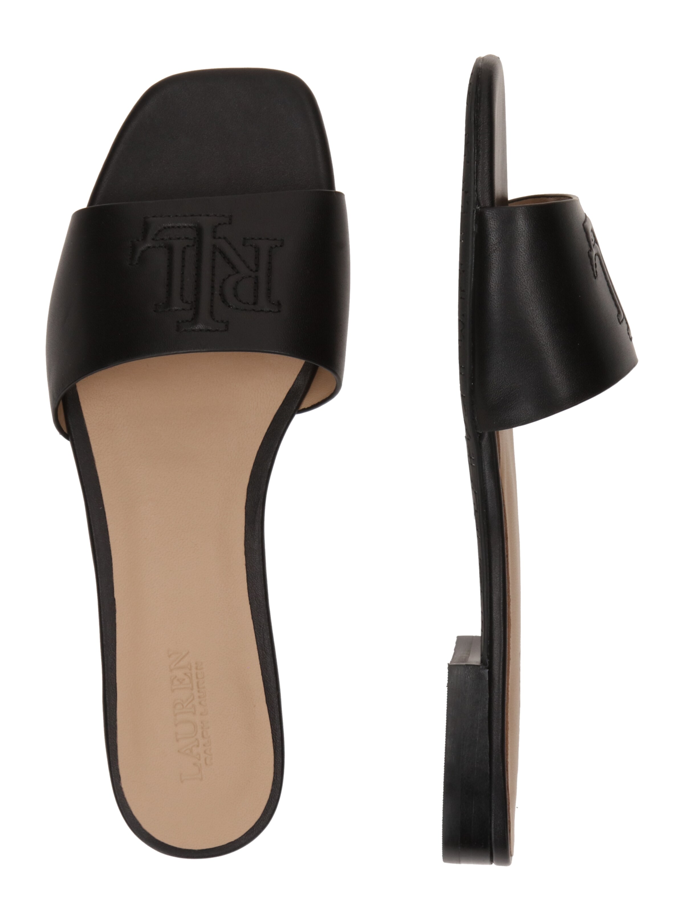 Mule 'EVERLEY' Lauren Ralph Lauren en noir