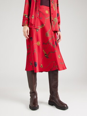 Lauren Ralph Lauren Юбка 'SHARAE' в Красный: спереди