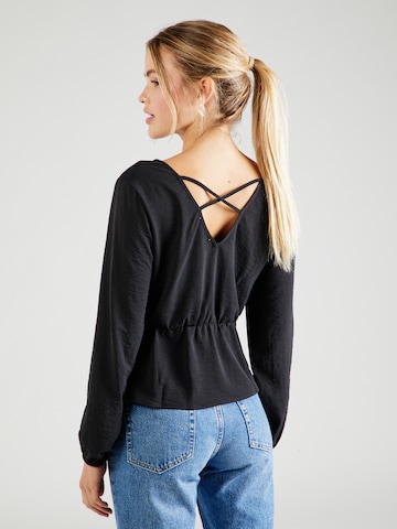 ABOUT YOU Tunic 'Ivana Blouse' in Black