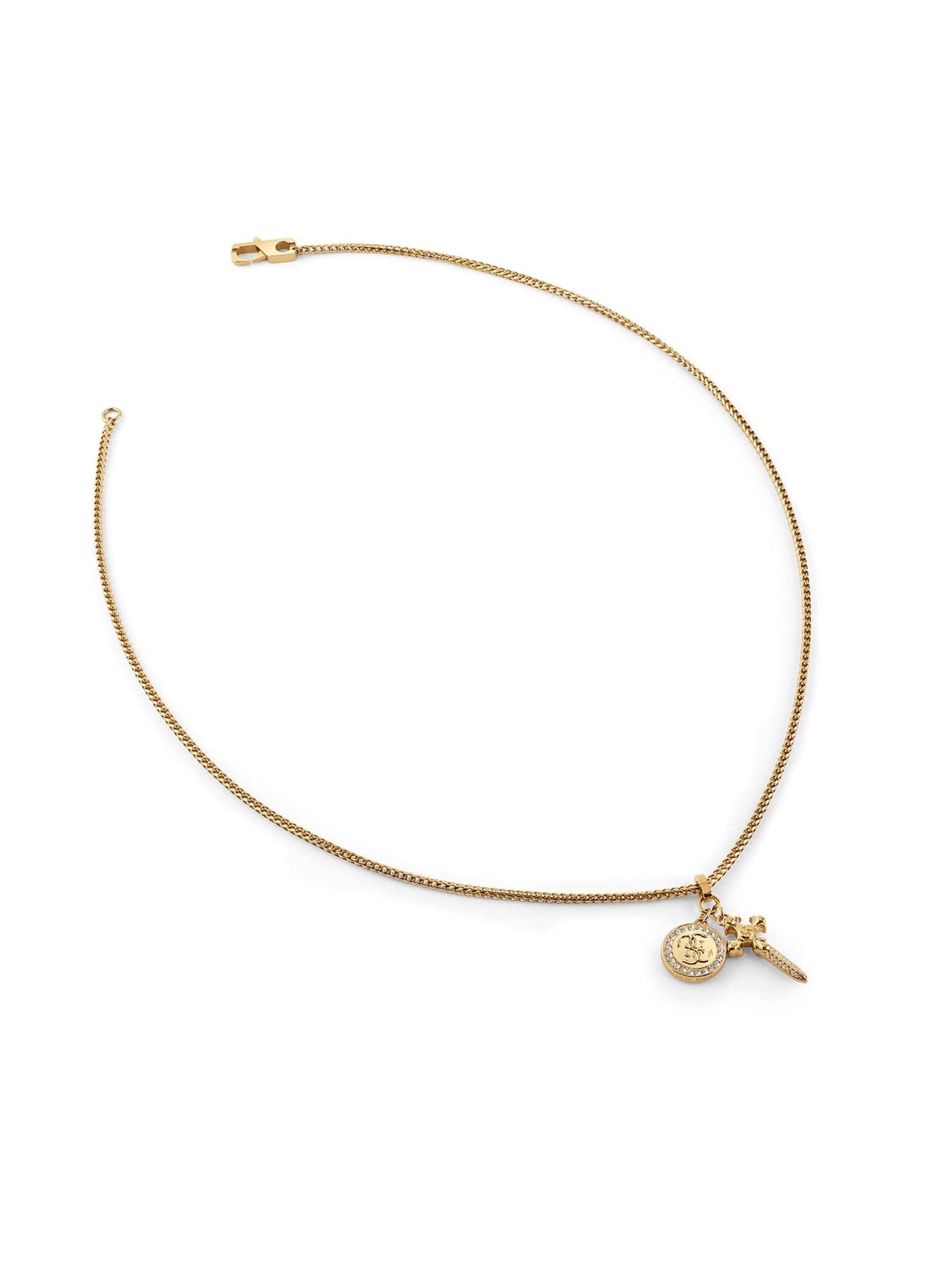 GUESS Necklace 'Rebel' in Gold: front