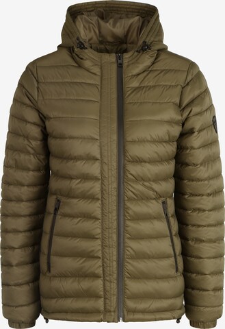 Oxmo Between-Season Jacket 'Nella' in Green: front