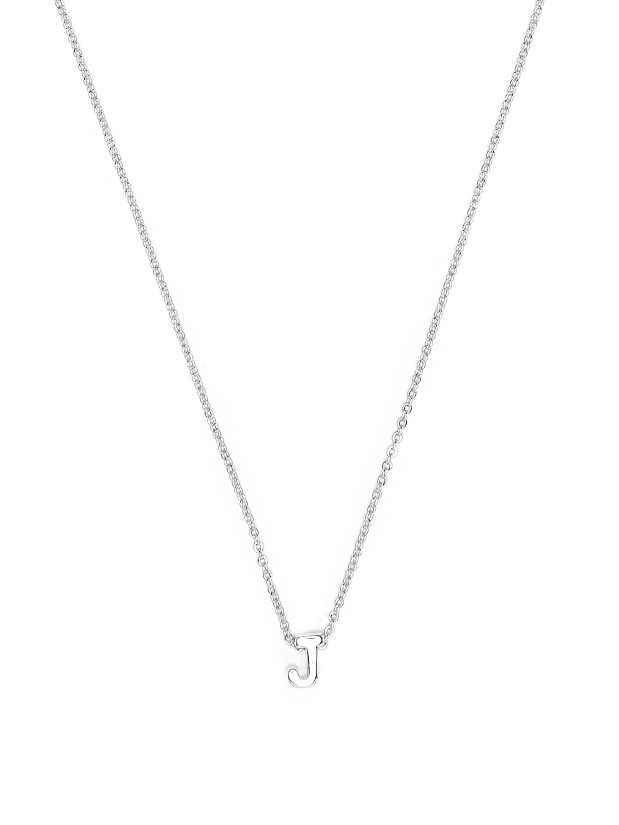 Luxenter Kæde 'J' i sølv