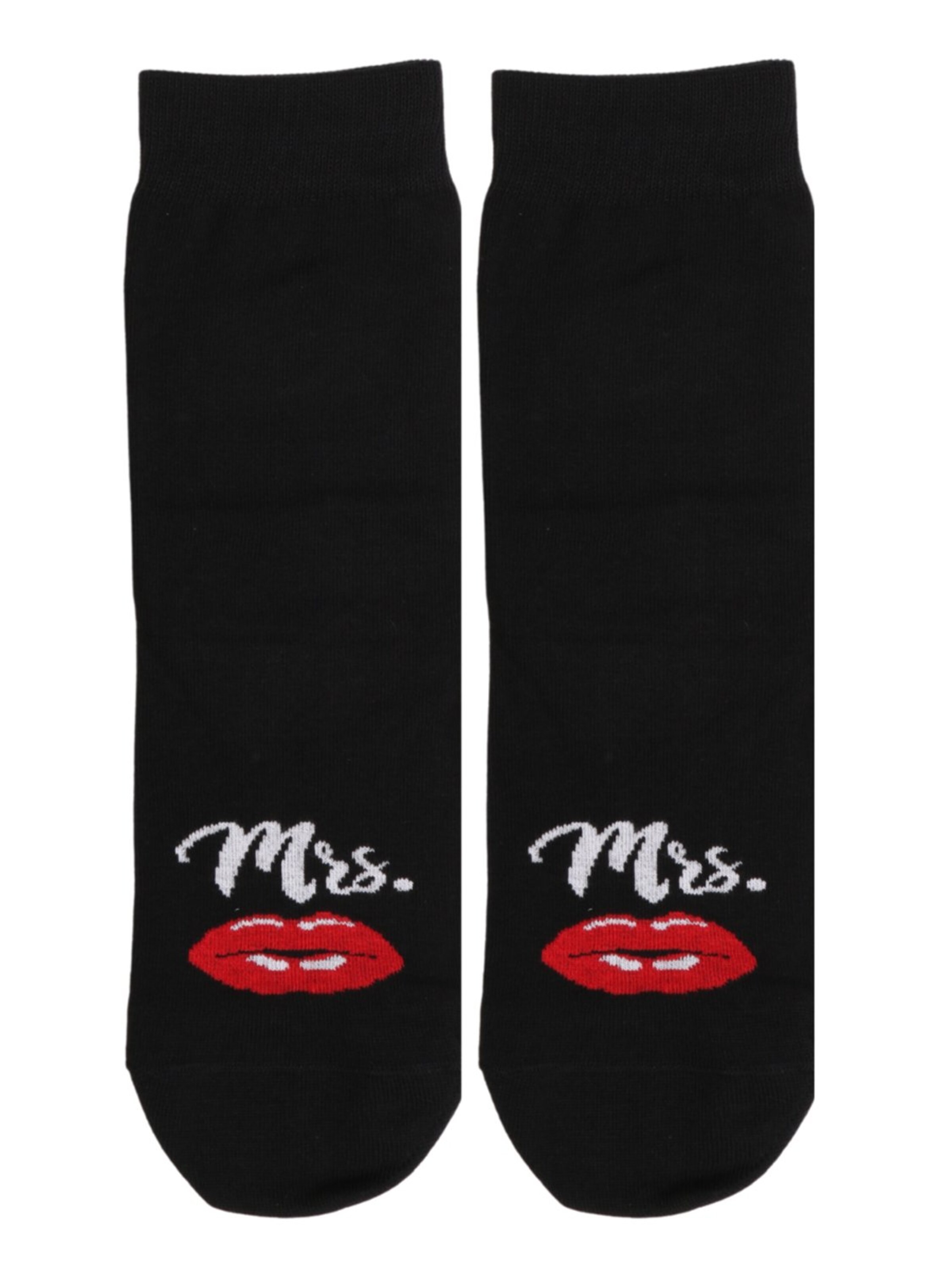 Sokisahtel Sokker 'MISS Mrs. cotton socks' i sort