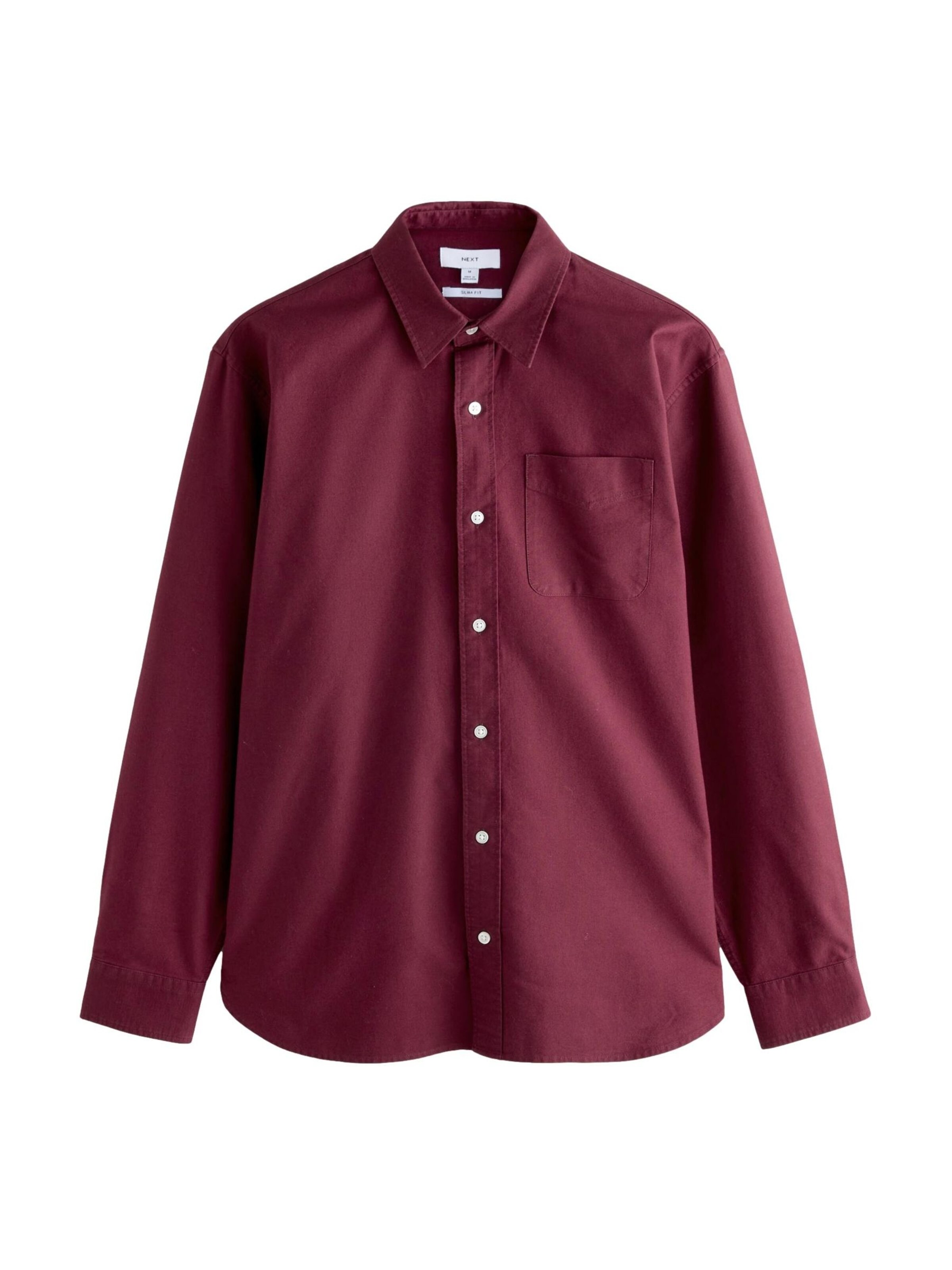 Next Button Up Shirt in Wine red, Item view