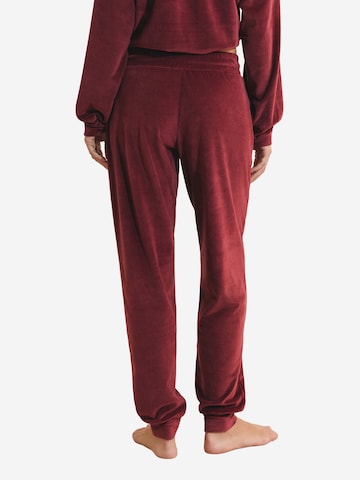 Pantaloncini da pigiama 'Bayron' di ETAM in rosso