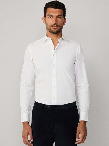 Hackett London Regular fit Overhemd 'City' in Wit: voorkant