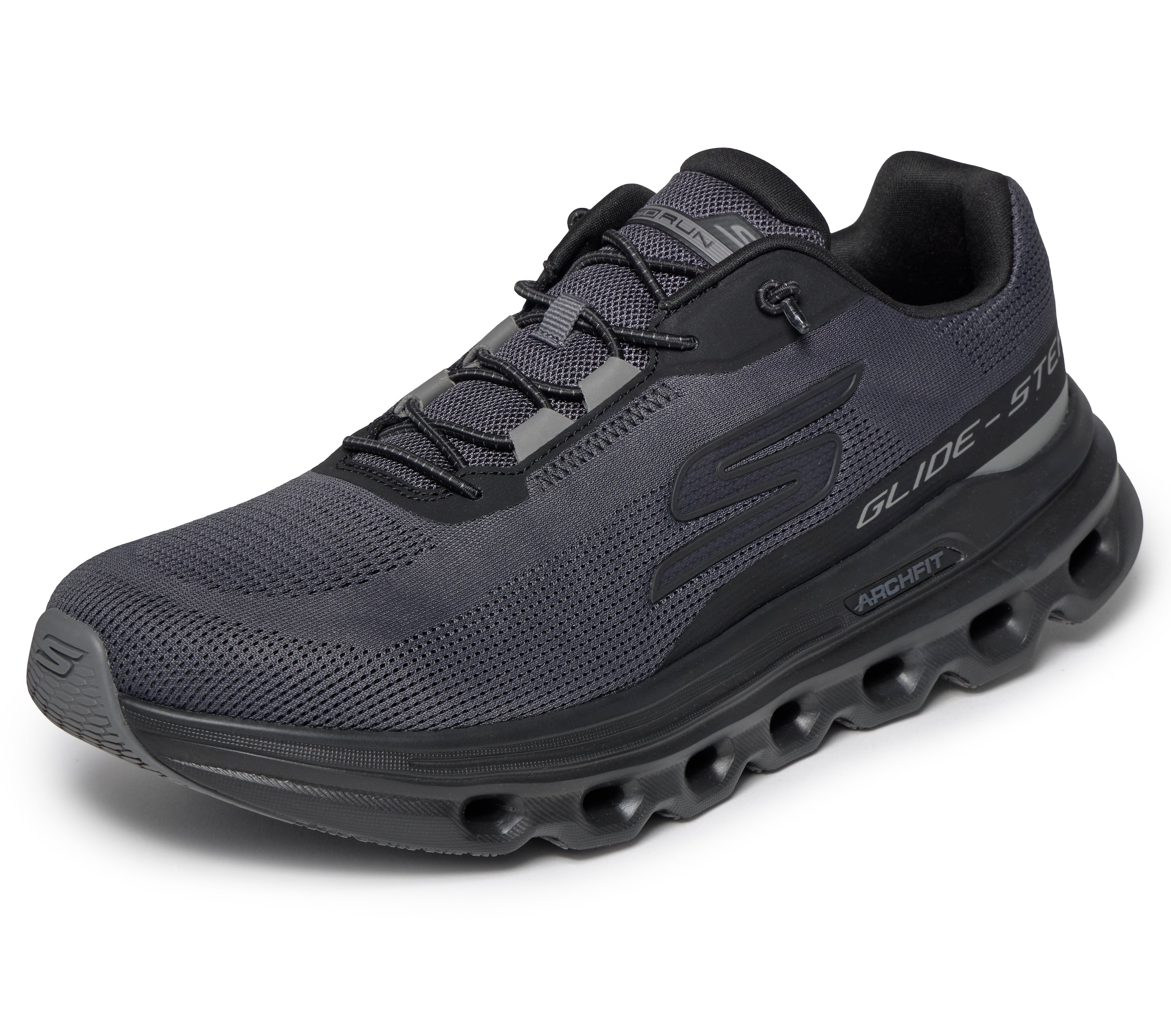 SKECHERS Slip On in Schwarz: Vorderseite