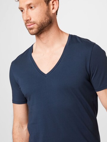 T-Shirt 'QUENTIN' DRYKORN en bleu