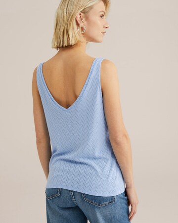 WE Fashion Sticktop i blå