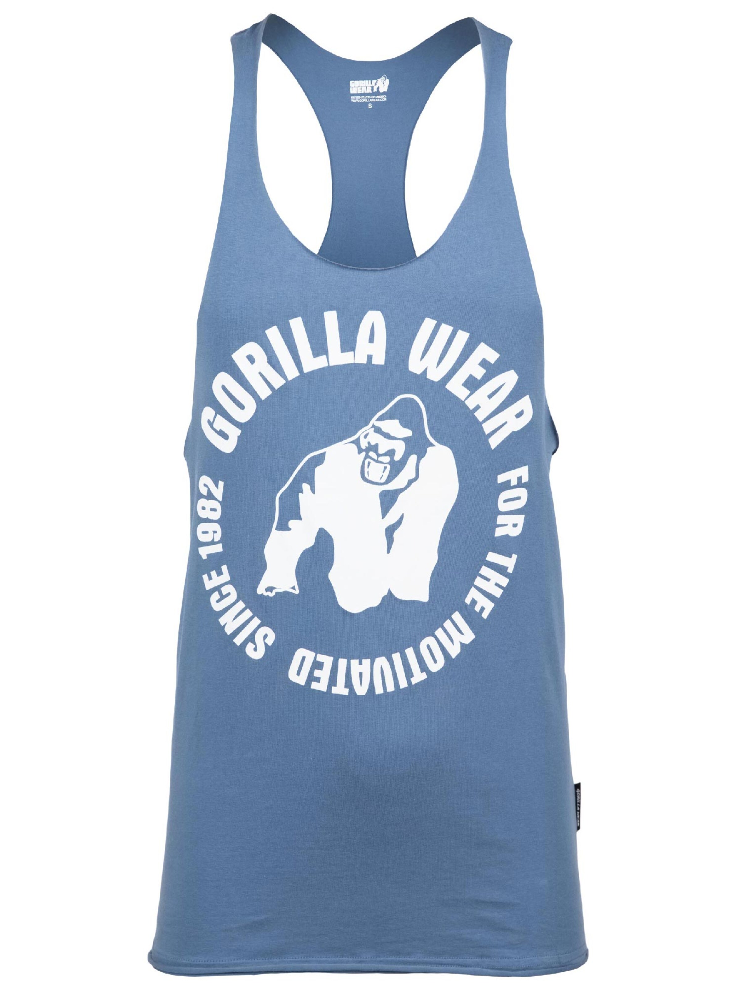 Maglia funzionale 'Melrose' di Gorilla Wear in blu: frontale