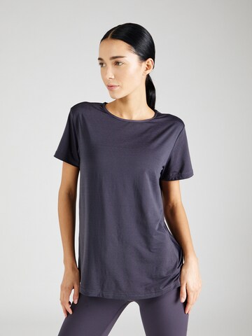 T-shirt fonctionnel 'Lizzy' Athlecia en gris : devant