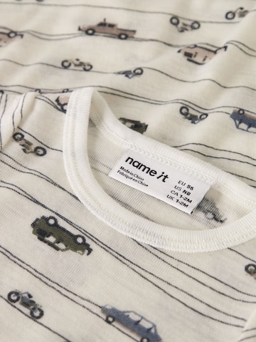 NAME IT - Pijama entero/body en blanco