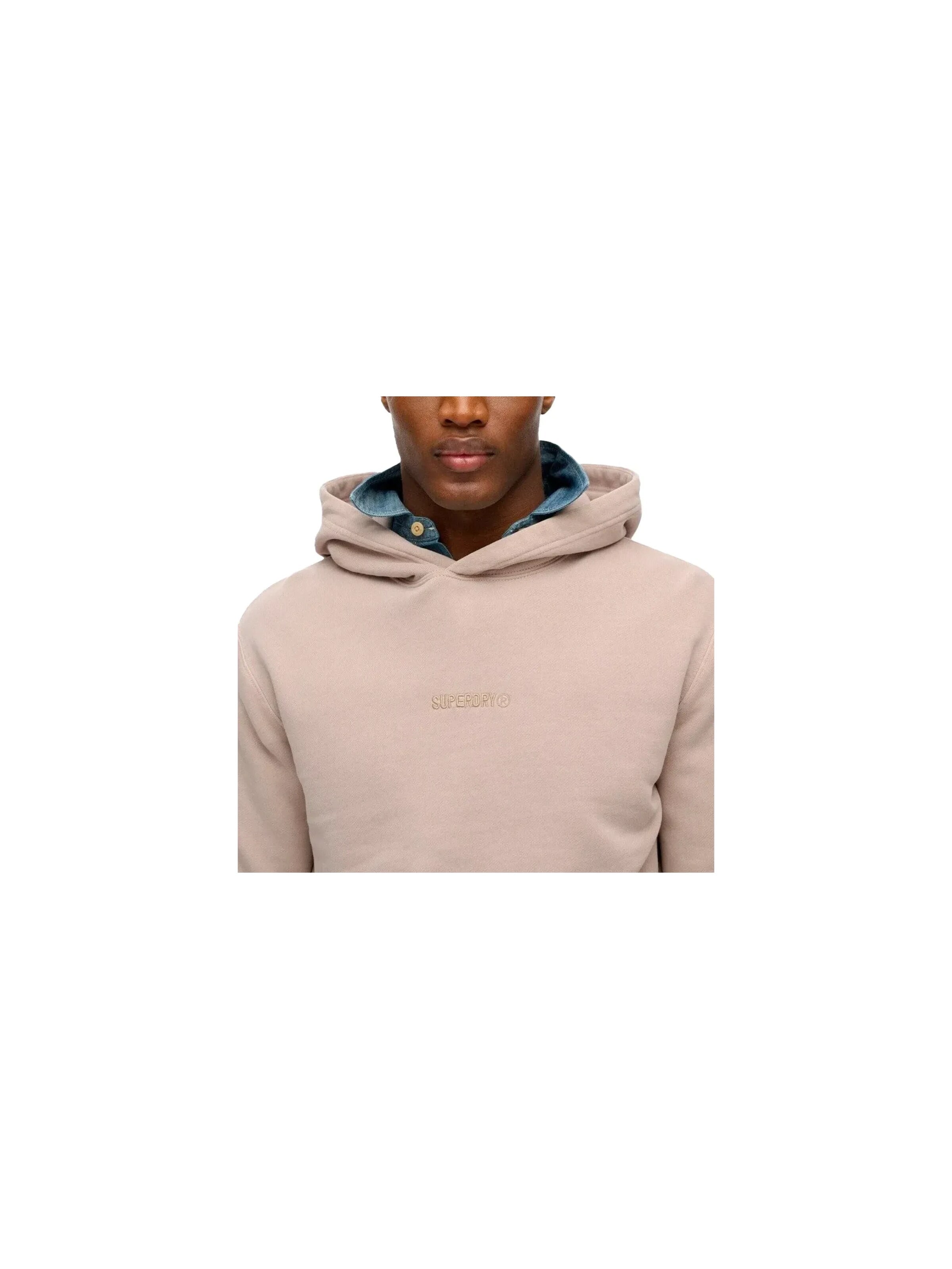 Superdry & Co - Sudadera 'Micro Logo' en beige