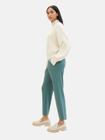 Regular Pantalon chino 'Mia' TOM TAILOR en vert