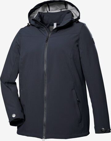 STOY Between-Season Jacket in Blue: front