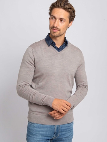 Suitable Shirt in Grijs: voorkant