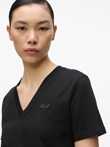 Karl Lagerfeld - Camiseta en negro