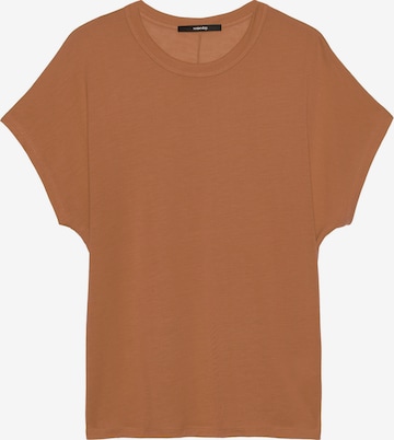 Someday T-shirt 'Kanja' i brun: framsida