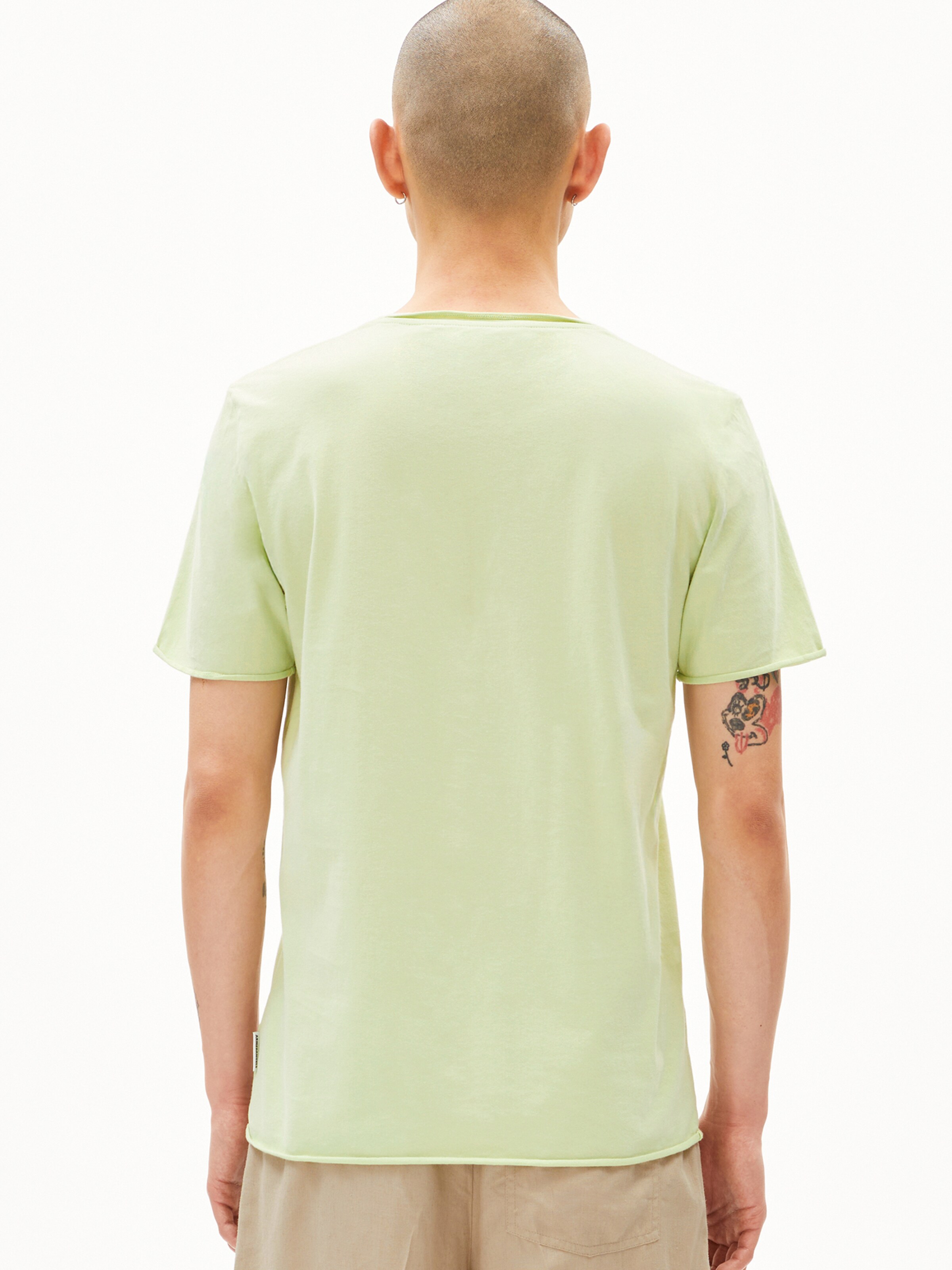 ARMEDANGELS Shirt in Groen: voorkant