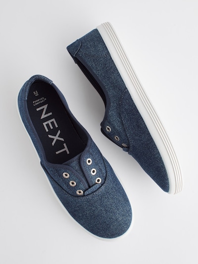 Next Slip-on 'Forever Comfort' in Blue denim, Item view