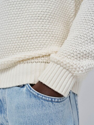Pull-over Salsa Jeans en blanc