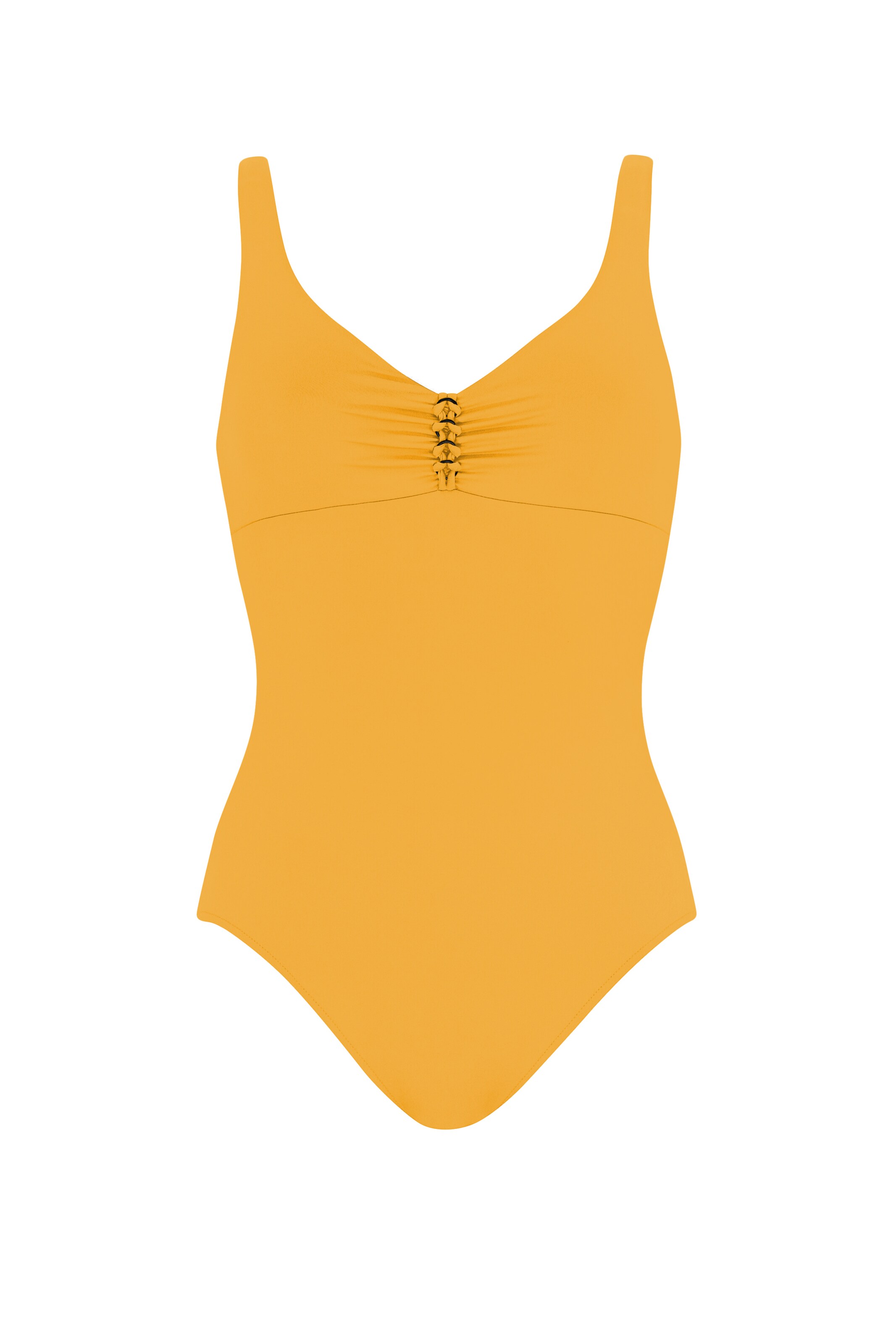 SUNFLAIR Swimsuit in Yellow: front