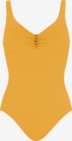 SUNFLAIR Swimsuit in Yellow: front