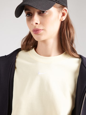 T-shirt 'ESSNTL' Nike Sportswear en beige