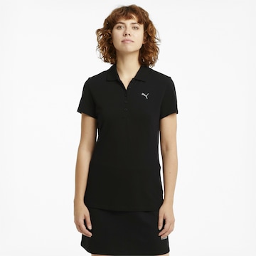 PUMA - Camiseta en negro: frente